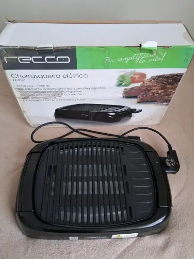 Parrilla eléctrica Recco antiadherente 1500W - miniatura 4