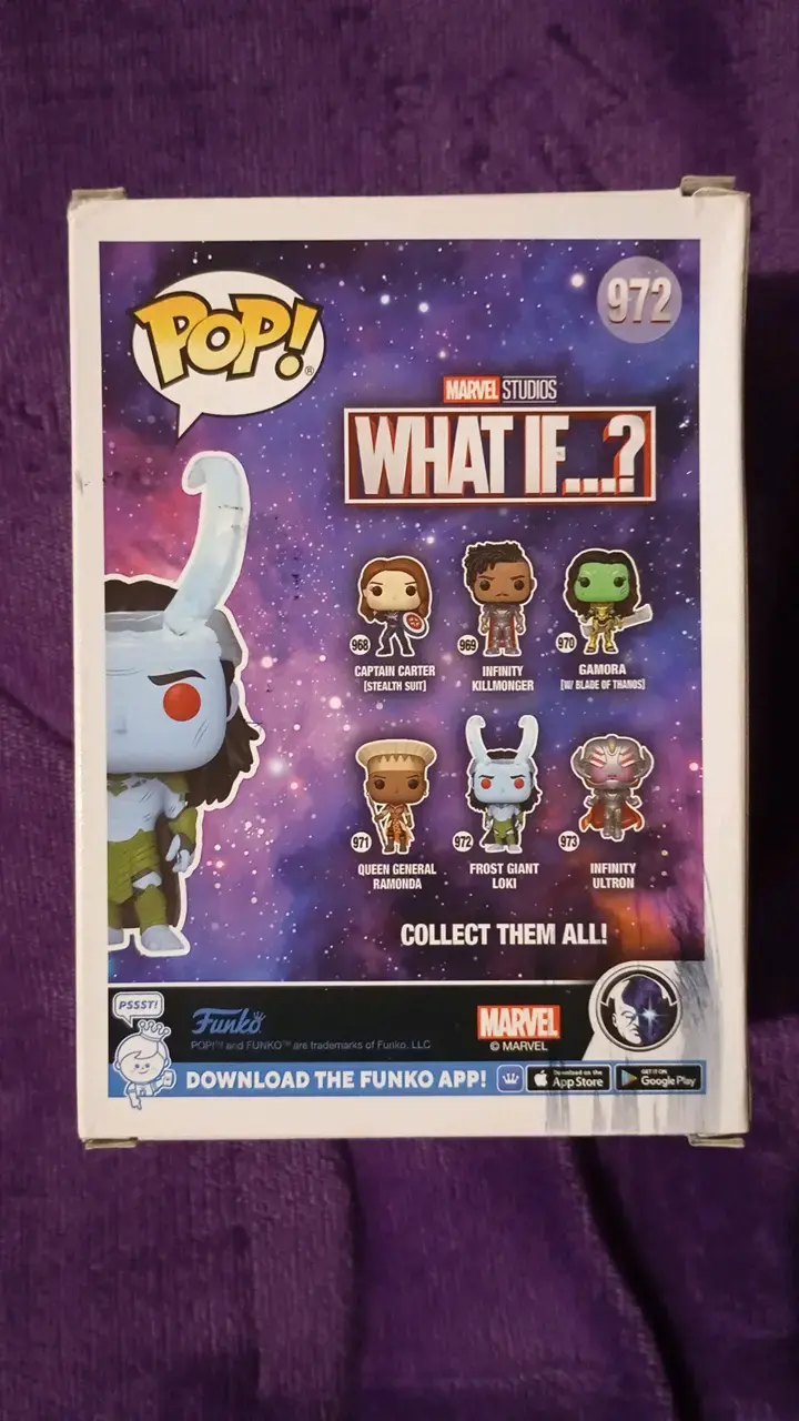 Funko Pop Frost Giant Loki Marvel - 4