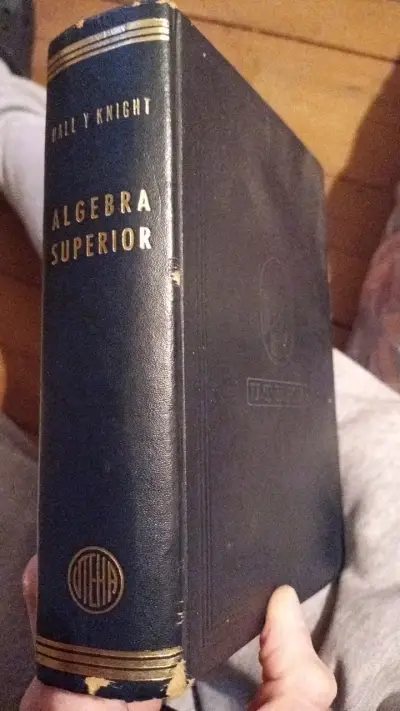 Libro Álgebra Superior Hall y Knight - miniatura 1