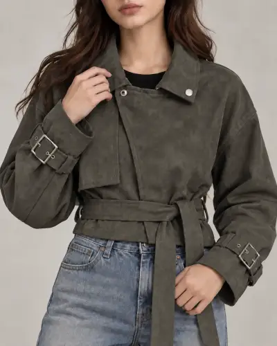 Chaqueta de gamuza - miniatura 1