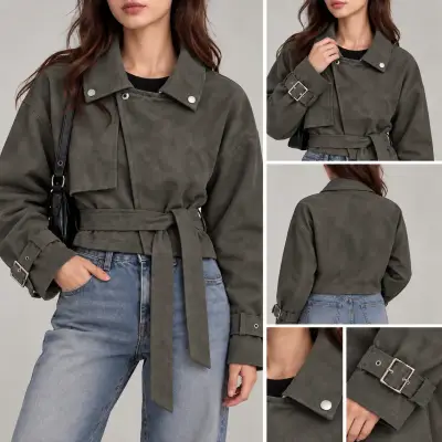 Chaqueta de gamuza - miniatura 2