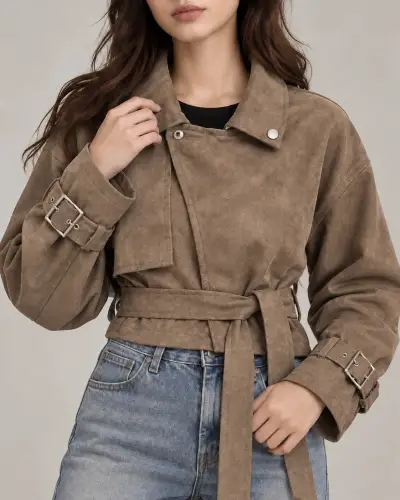 Chaqueta de gamuza - miniatura 1
