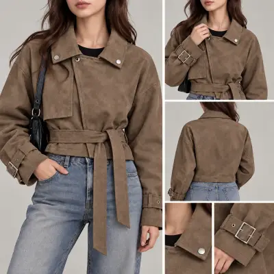 Chaqueta de gamuza - miniatura 2