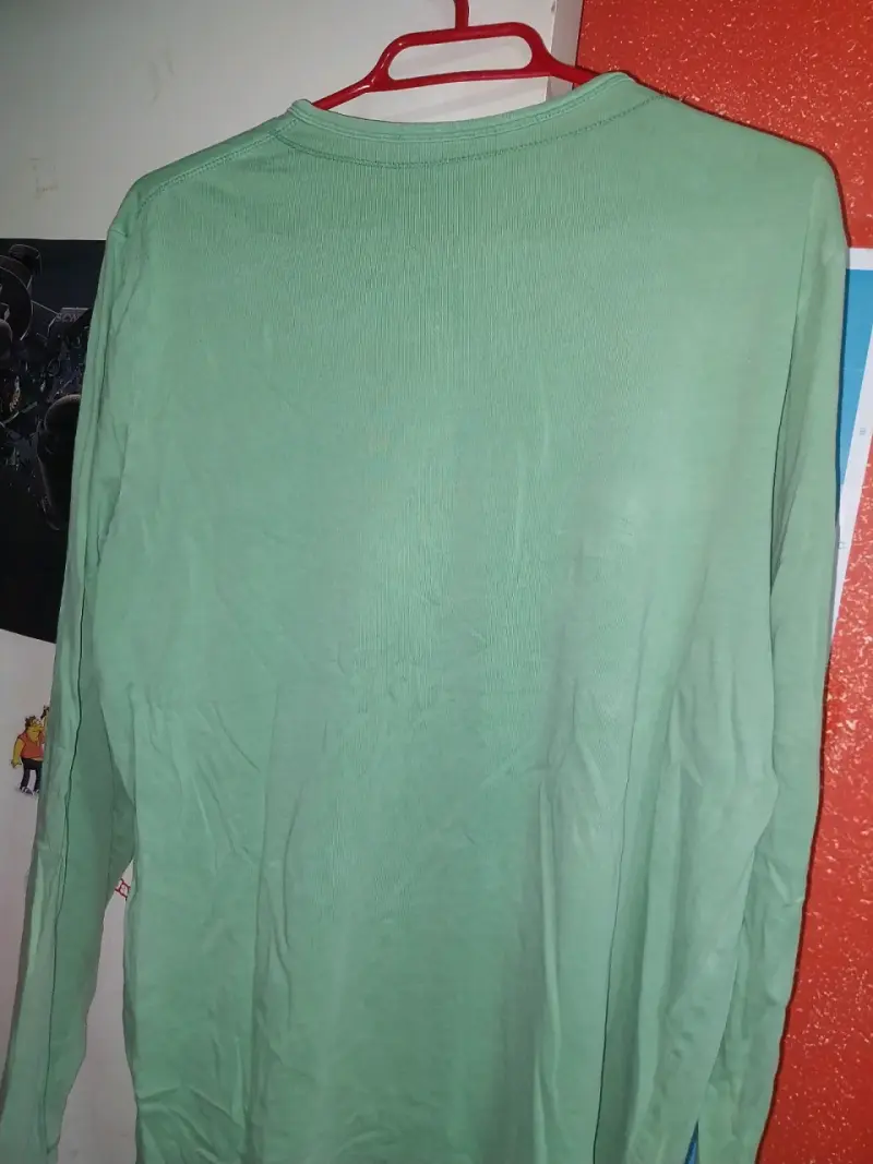 Polera verde manga larga Ferouch Jeans - 3