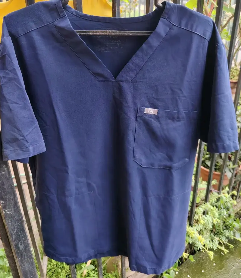 Blusas médicas estampadas y lisas para mujer - 3