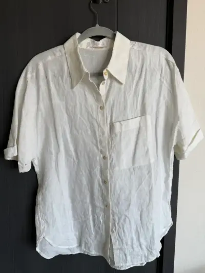 Blusa Lino Mango XS - miniatura 1