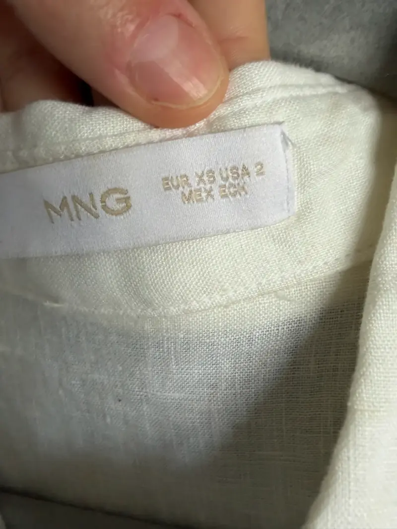 Blusa Lino Mango XS - 2