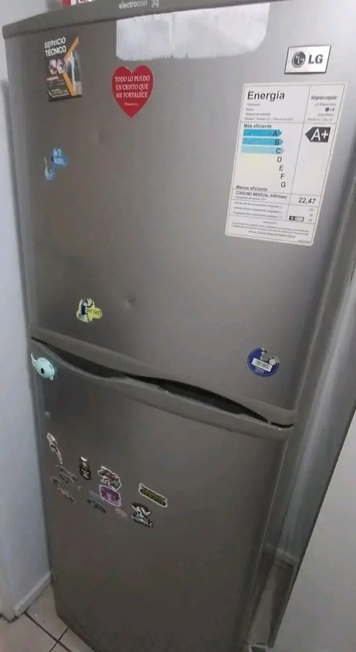 Refrigerador LG con congelador superior A+ - 3