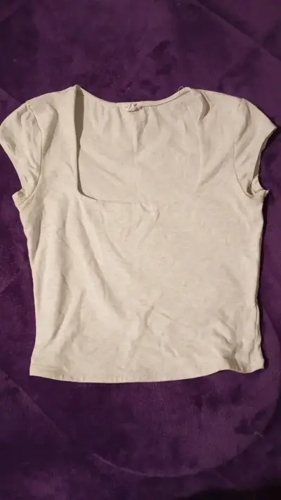 Polera blanca Garage para mujer - miniatura 1