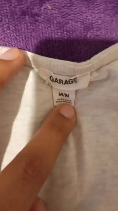 Polera blanca Garage para mujer - miniatura 2