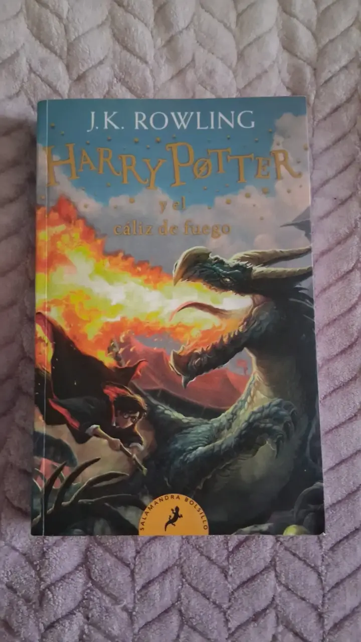 Libro Harry Potter y el Cáliz de Fuego - 1