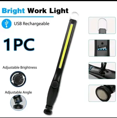 Luz de trabajo LED recargable multifuncional - miniatura 2