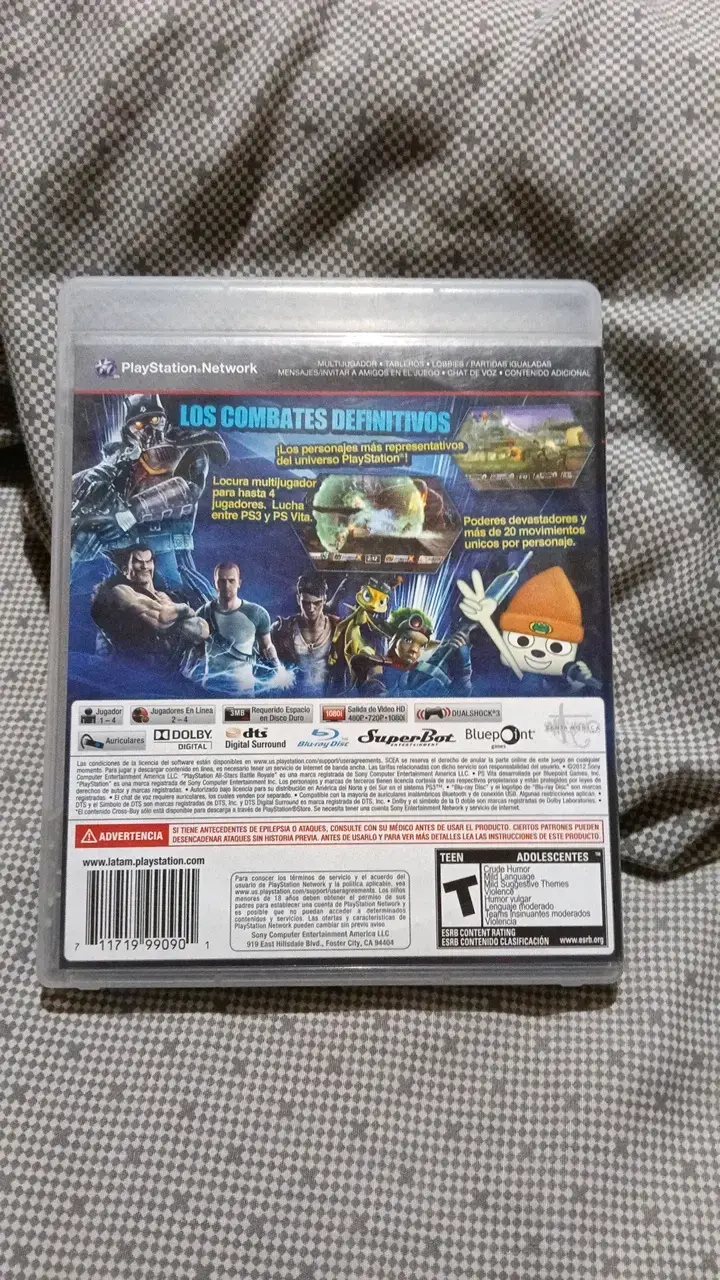 Juego PS3 PlayStation All-Stars Battle Royale - 2
