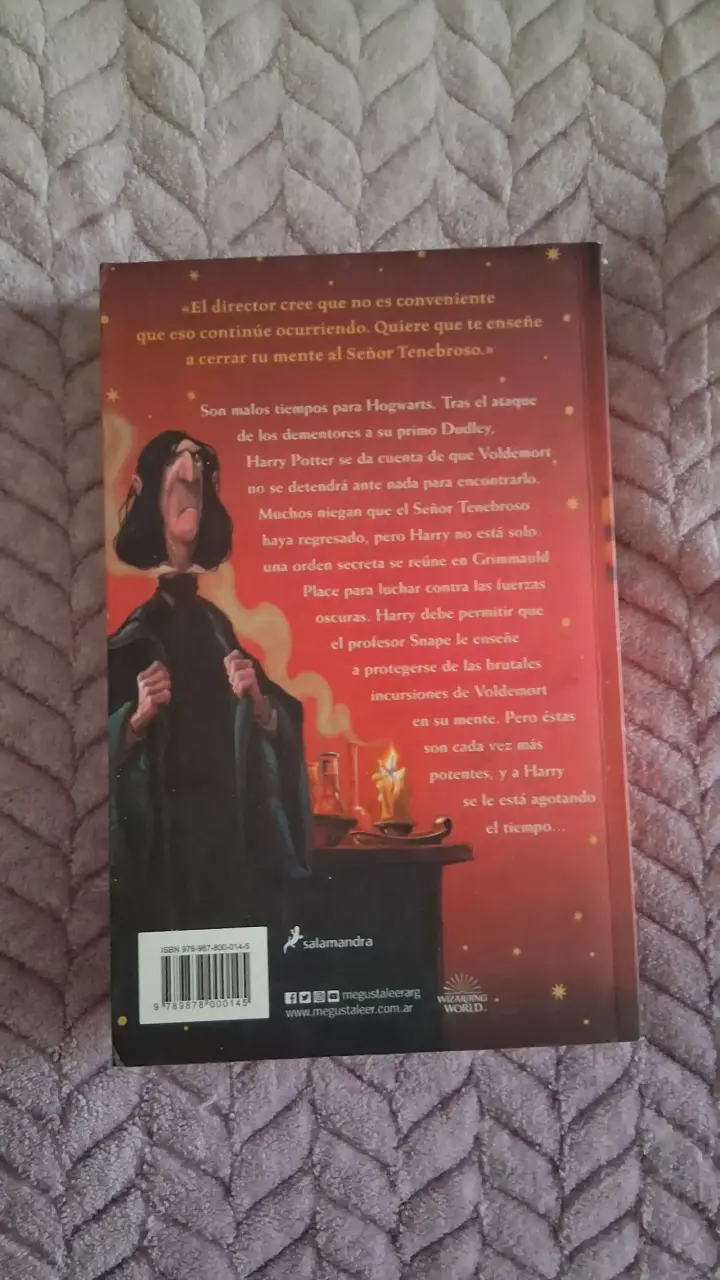 Libro Harry Potter y la Orden del Fénix - 2