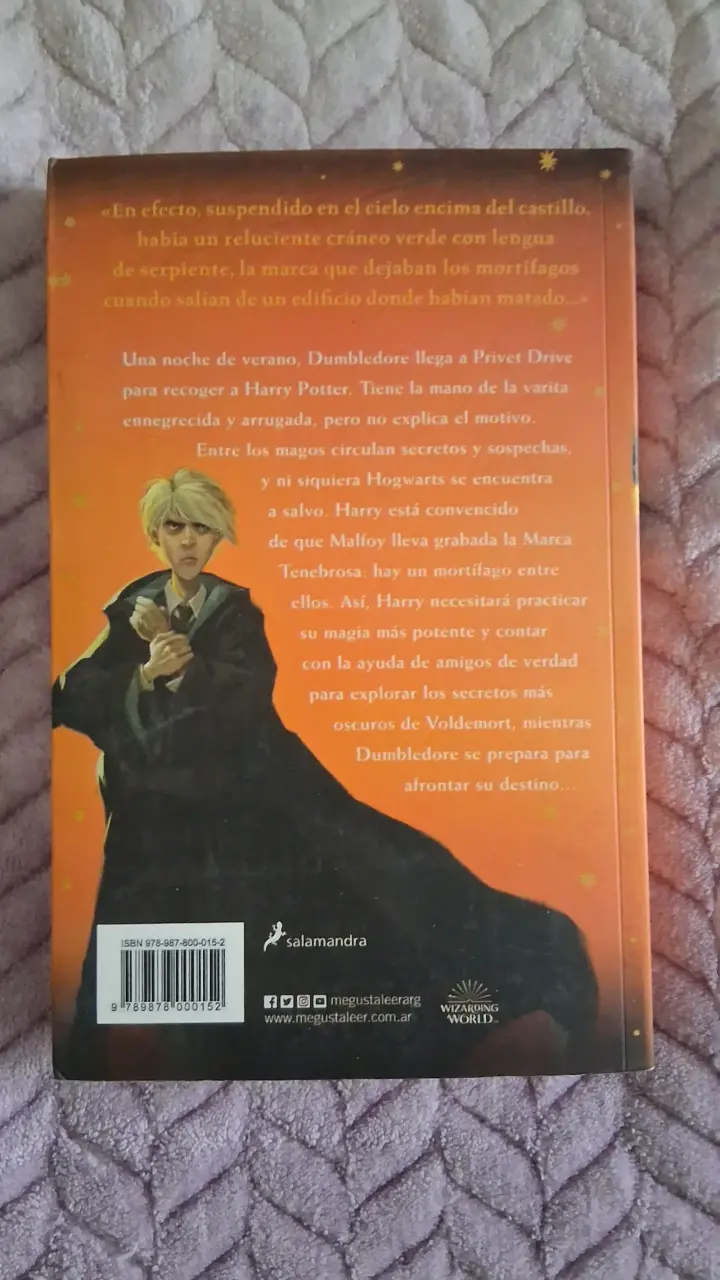 Libro Harry Potter y el Misterio del Príncipe - 2