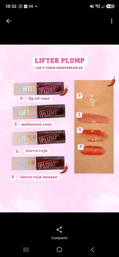 Brrillos labiales plump - miniatura 1