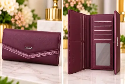 Cartera y billetera Lilás en varios colores - miniatura 1