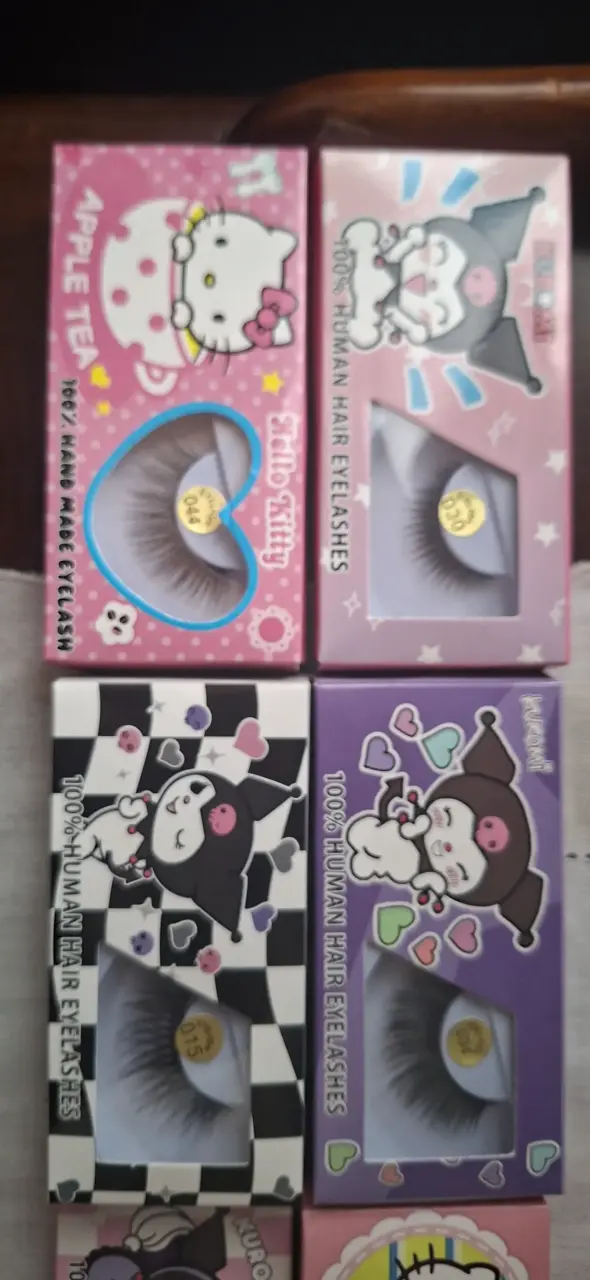 Pestañas postizas Hello Kitty diseño variado - 3