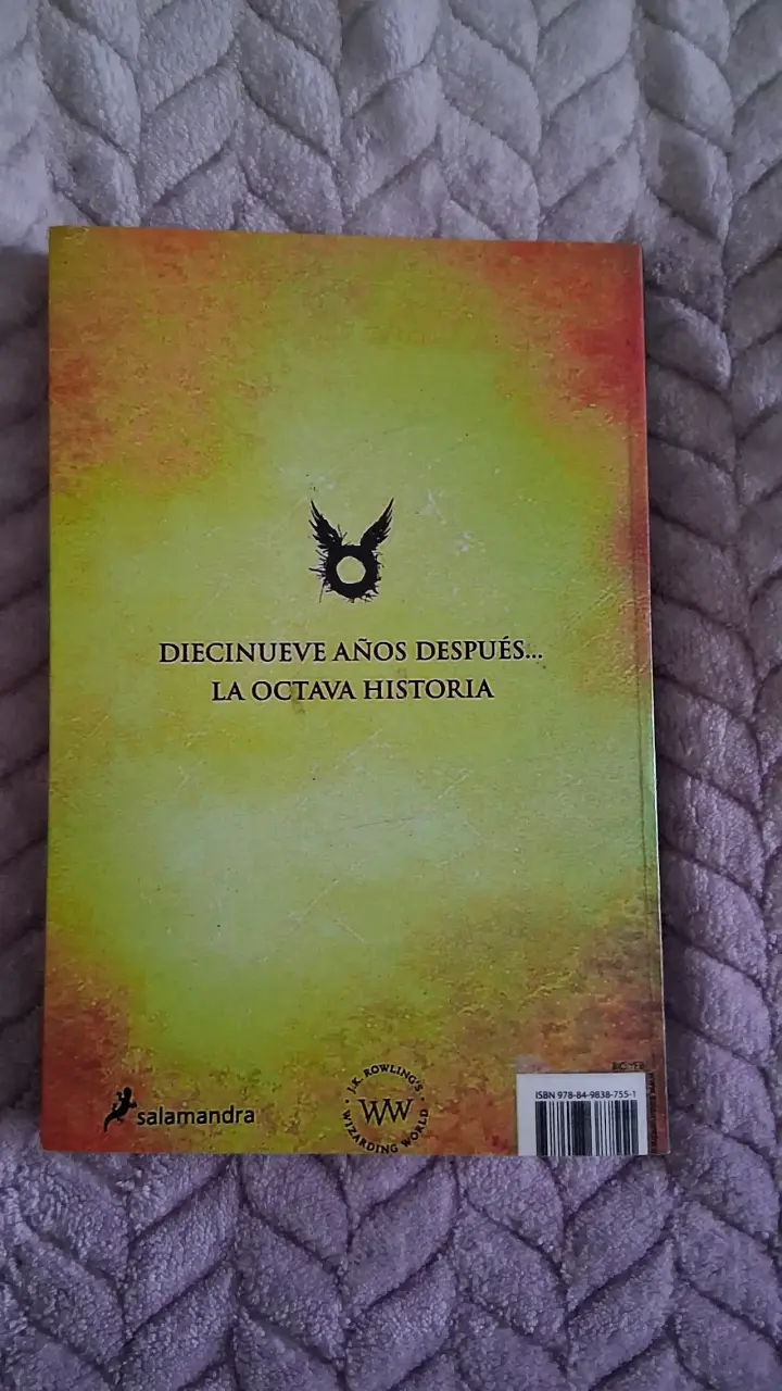 Libro Harry Potter y el Legado Maldito - 2