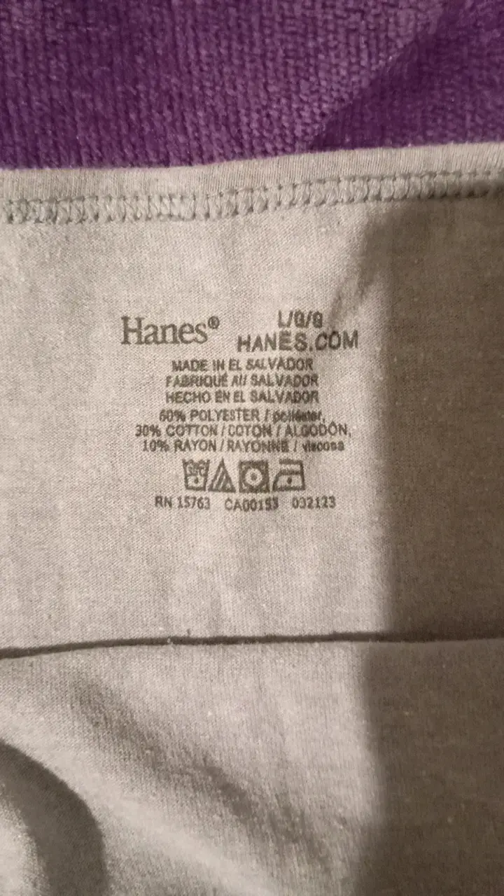 Polera sin mangas gris Hanes para mujer - 2
