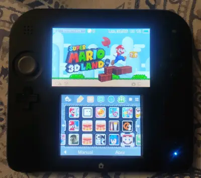 Consola Nintendo 2DS liberada sin cargador c 16gb - miniatura 1