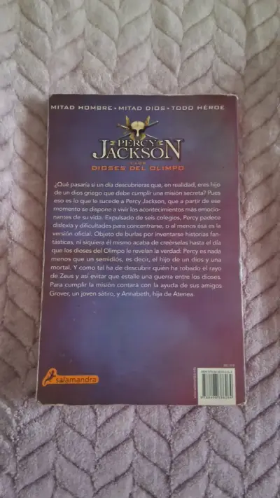 Libro Percy Jackson: El Ladrón del Rayo - miniatura 2