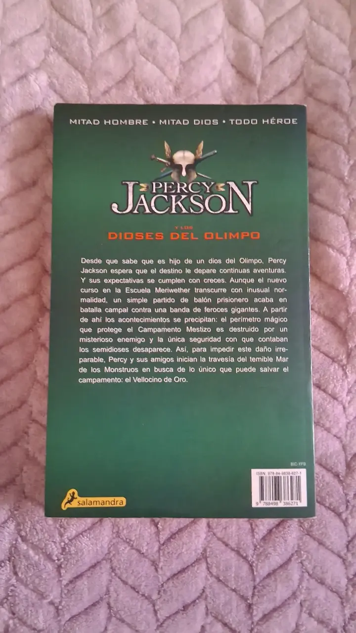 Libro Percy Jackson El Mar de los Monstruos - 2