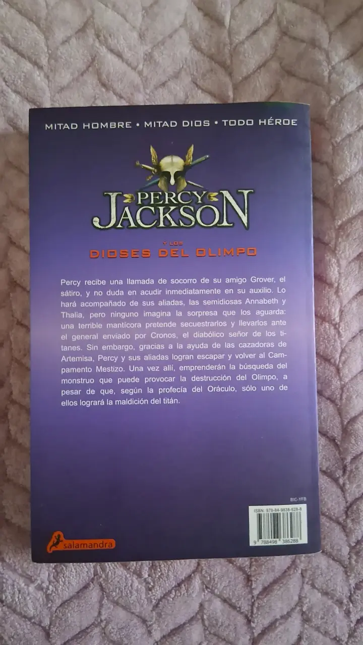 Libro Percy Jackson: La Maldición del Titán - 2