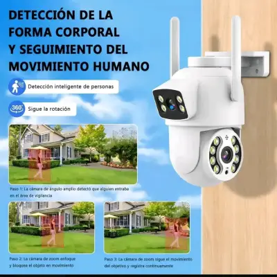 Cámara de Seguridad IP con Detección de Movimiento - miniatura 1