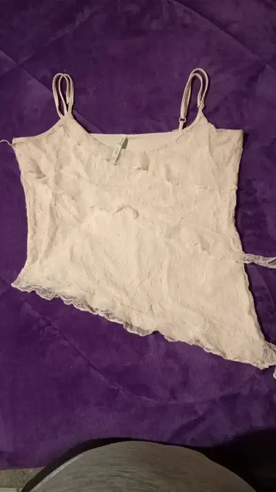 Top de encaje beige Index Basics - miniatura 1