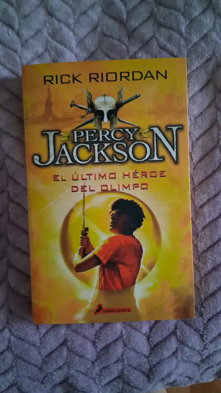 Libro Percy Jackson El Último Héroe del Olimpo - 1