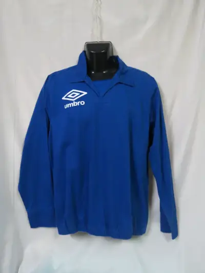 Polerón de Fútbol Retro Umbro talla M Azul - miniatura 1