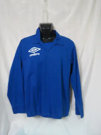 Polerón de Fútbol Retro Umbro talla M Azul - miniatura 2
