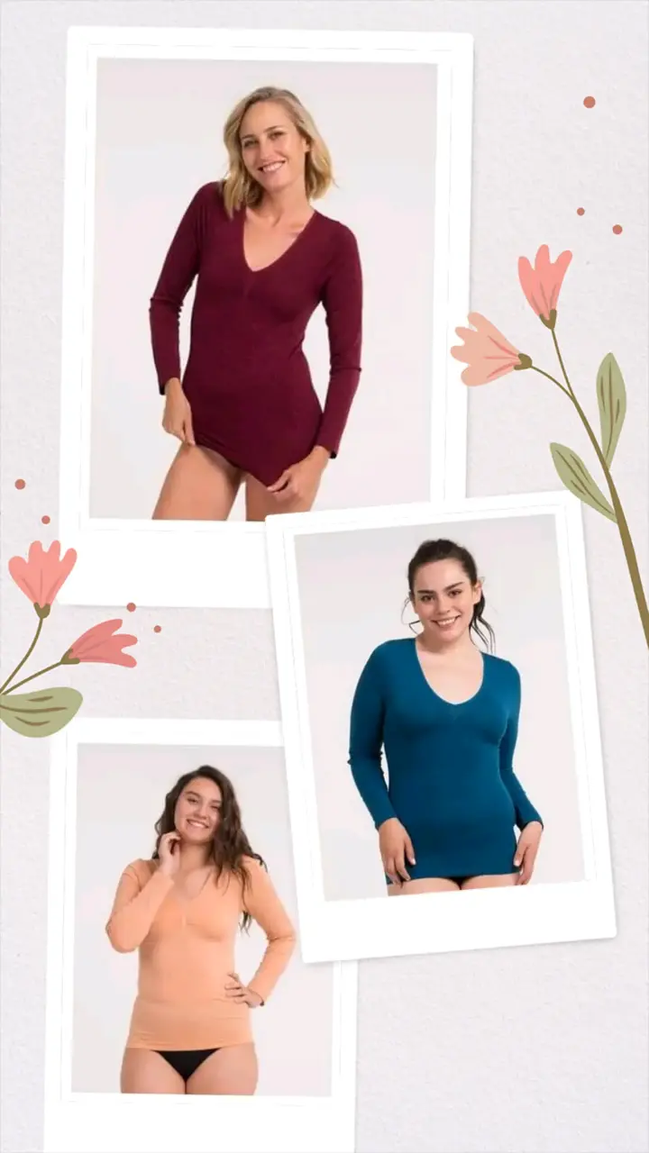 Pack de 3 camisetas marca flores nuevas - 1