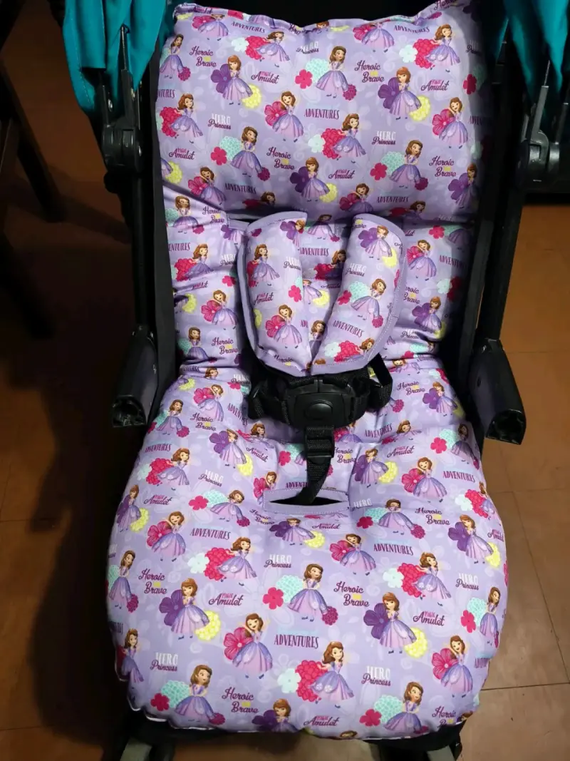 Cojín acolchado para coche de bebé con diseño infantil - 4