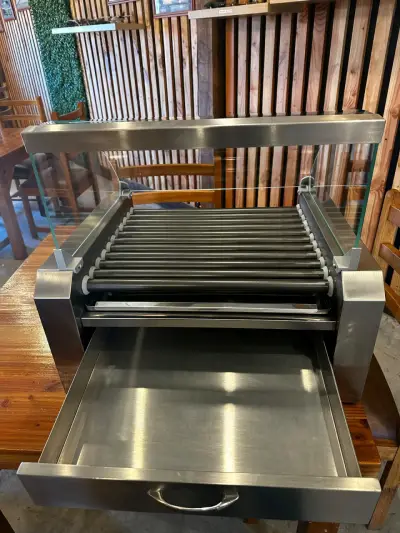 Parrilla eléctrica para hot dogs Ventus con vidrio protector - miniatura 3