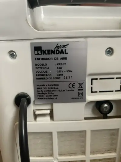 Enfriador de Aire Kendal KRF-23 65W - miniatura 2
