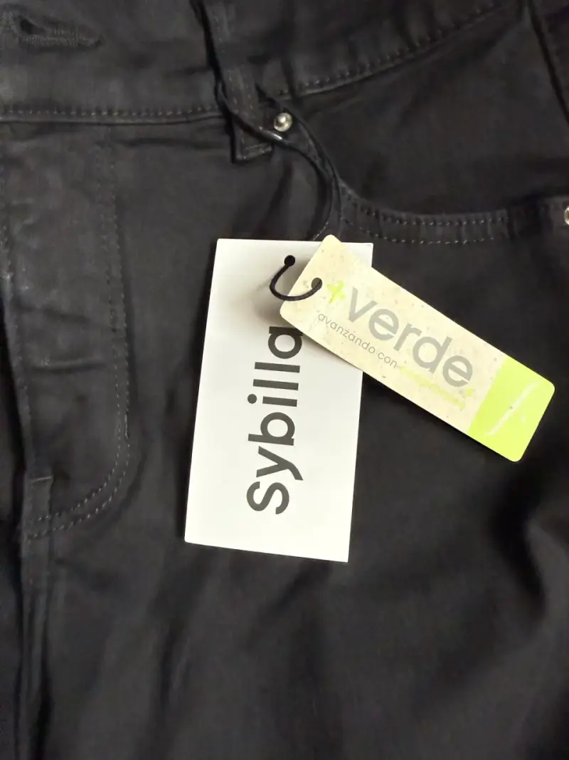 Pantalones negros Sybilla Alice para mujer - 2