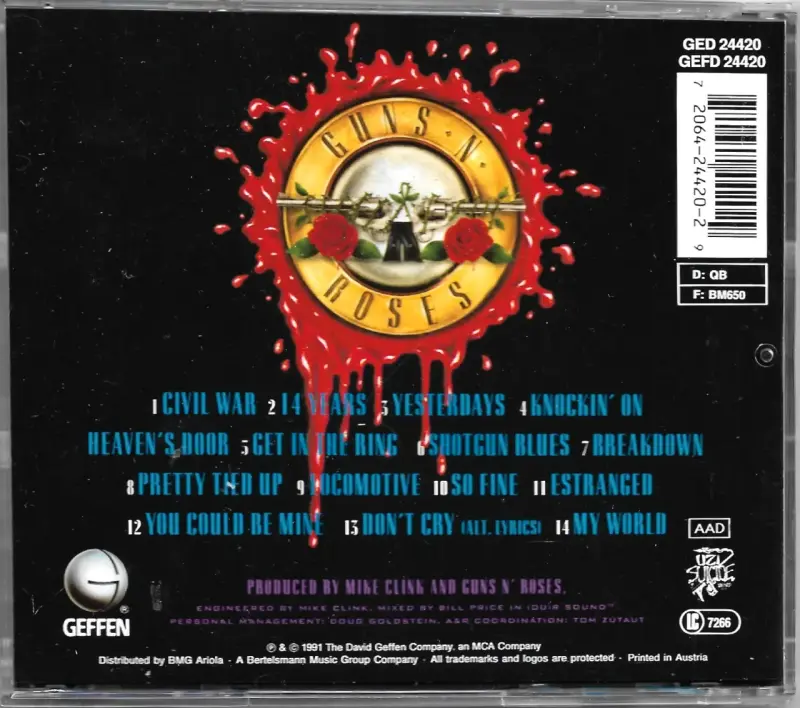 Guns N' Roses – Use Your Illusion II (CD) - 2