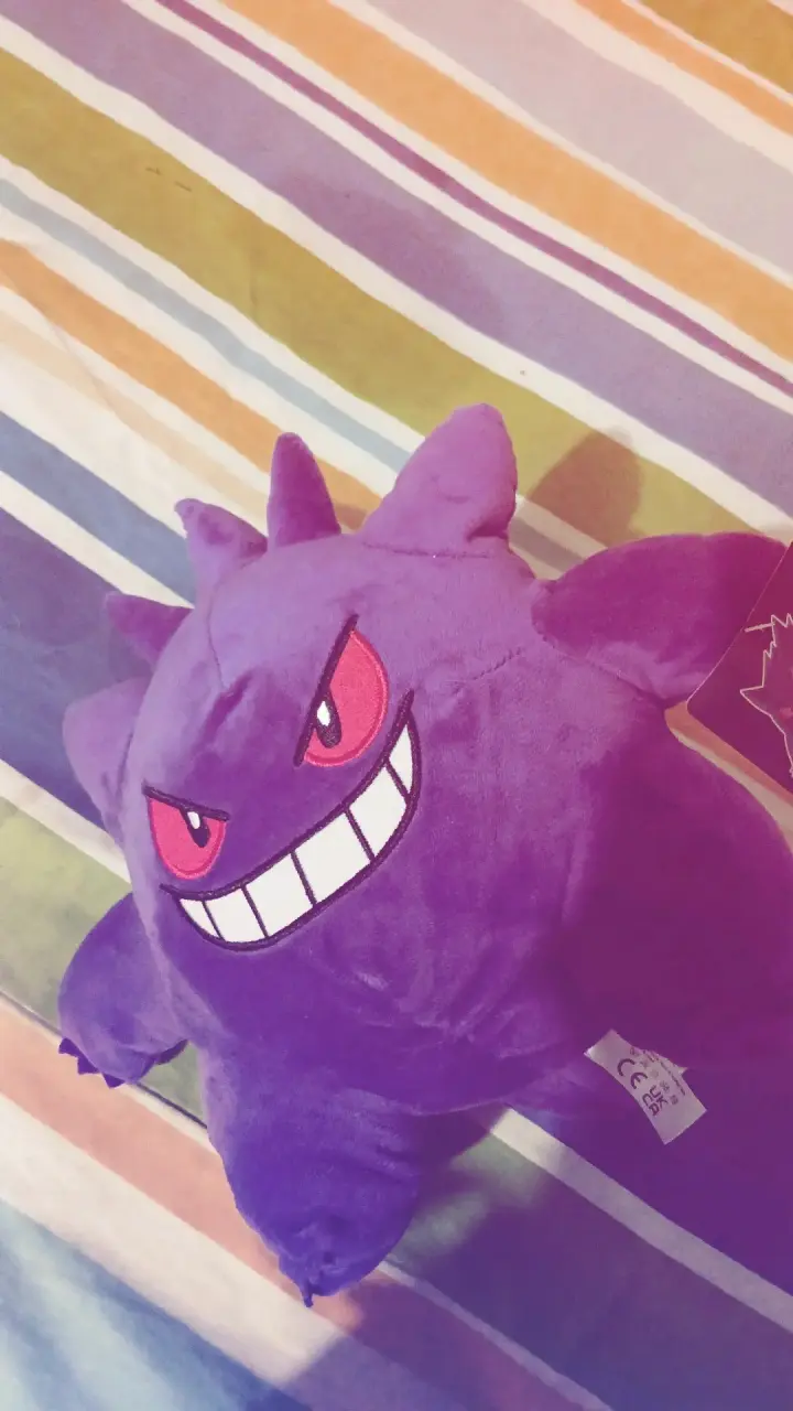 Peluche Gengar Pokémon Morado - 1