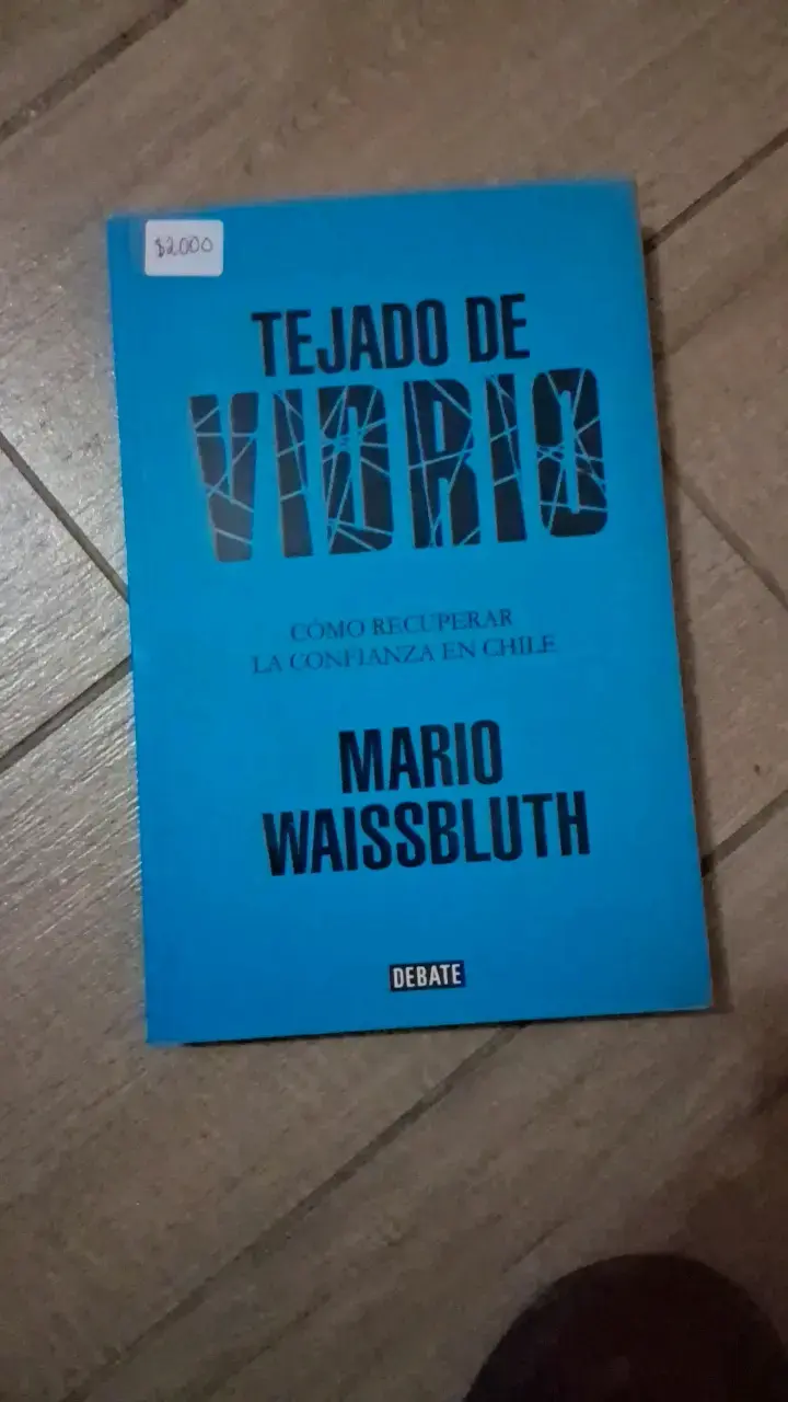 Libro 'Tejado de Vidrio' de Mario Waissbluth - 1