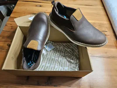 Zapatos de cuero marrón Weinbrenner para hombre - miniatura 1