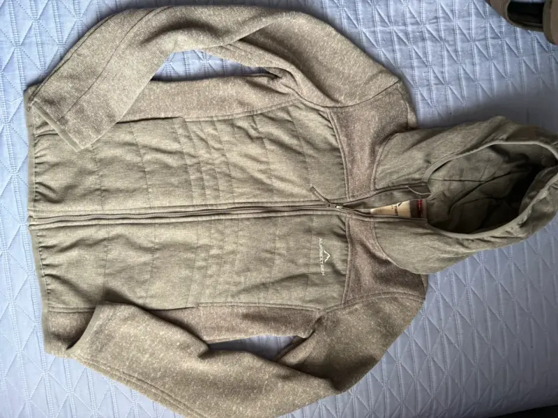 Polerón con capucha gris Alpinextrem para hombre - 1