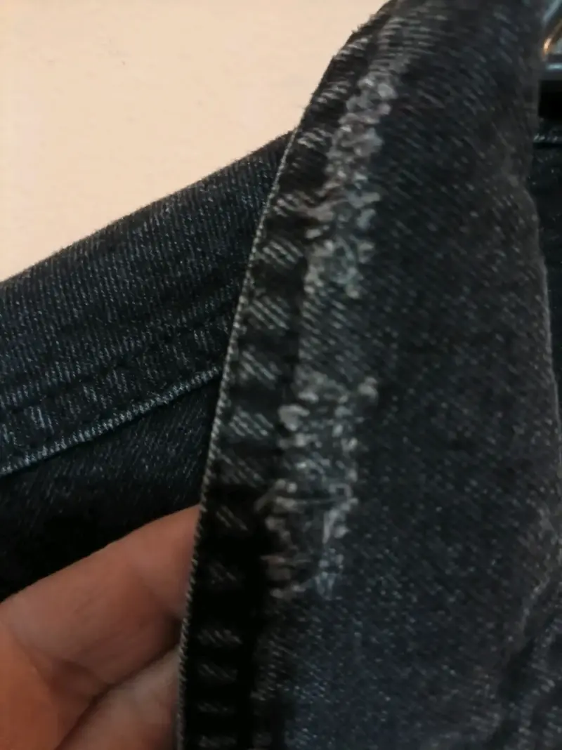 Chaqueta de mezclilla negra para niños Colloky - 5