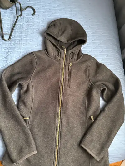 Chaqueta de lana con capucha Merrell negro - miniatura 1