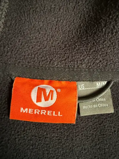 Chaqueta de lana con capucha Merrell negro - miniatura 4
