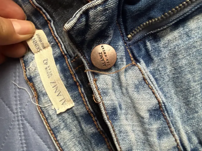 Jeans Alaniz Denim azul claro para mujer - 3