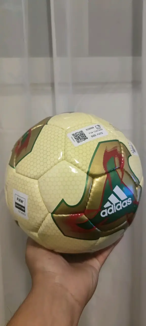 Balón de fútbol Adidas Fevernova dorado - 4