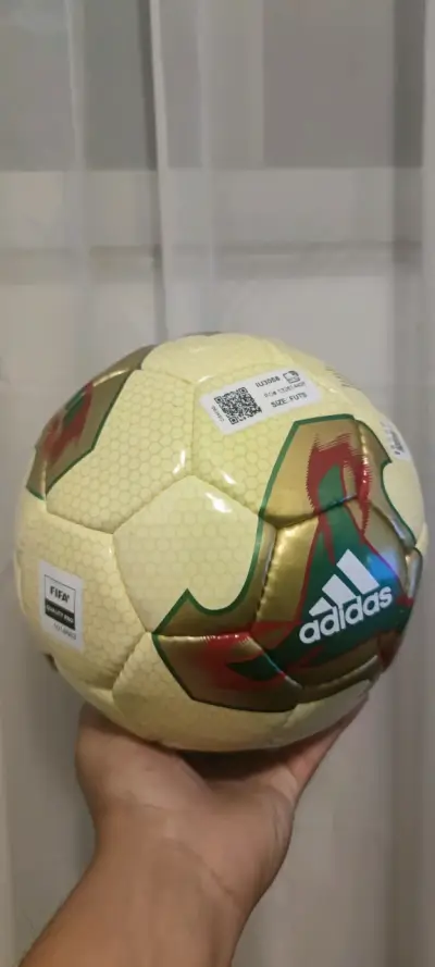 Balón de fútbol Adidas Fevernova dorado - miniatura 4