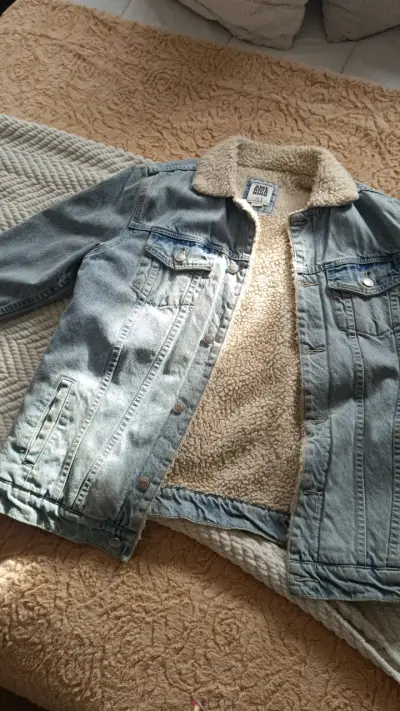 Chaqueta de mezclilla con forro de lana Americana Nino - miniatura 1